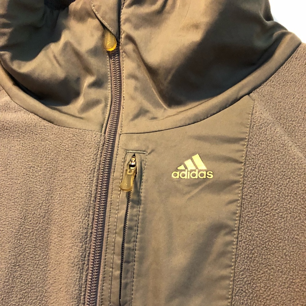 Grey Adidas fleece